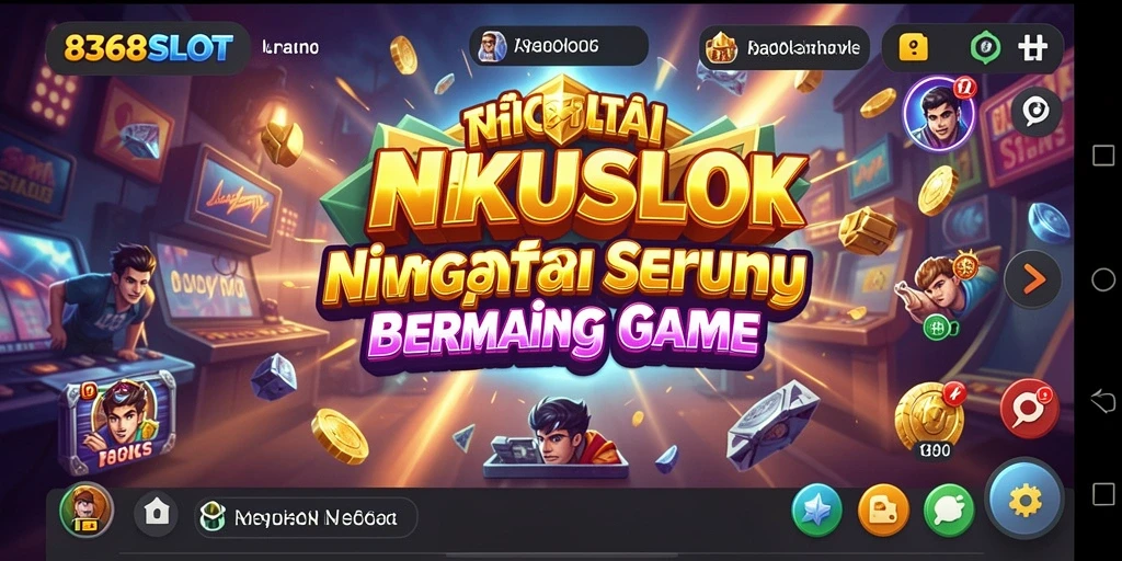 Tampilan gameplay 8368SLOT yang menarik dengan iringan musik.